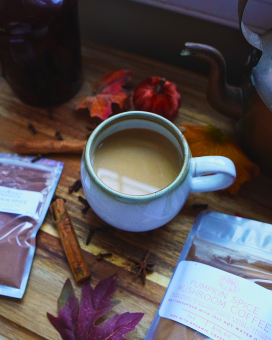 Pumpkin Spice Mushroom Coffee