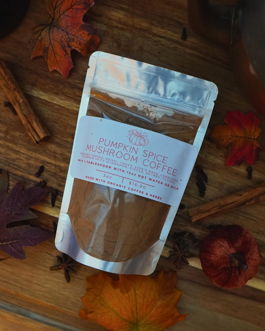Pumpkin Spice Mushroom Coffee
